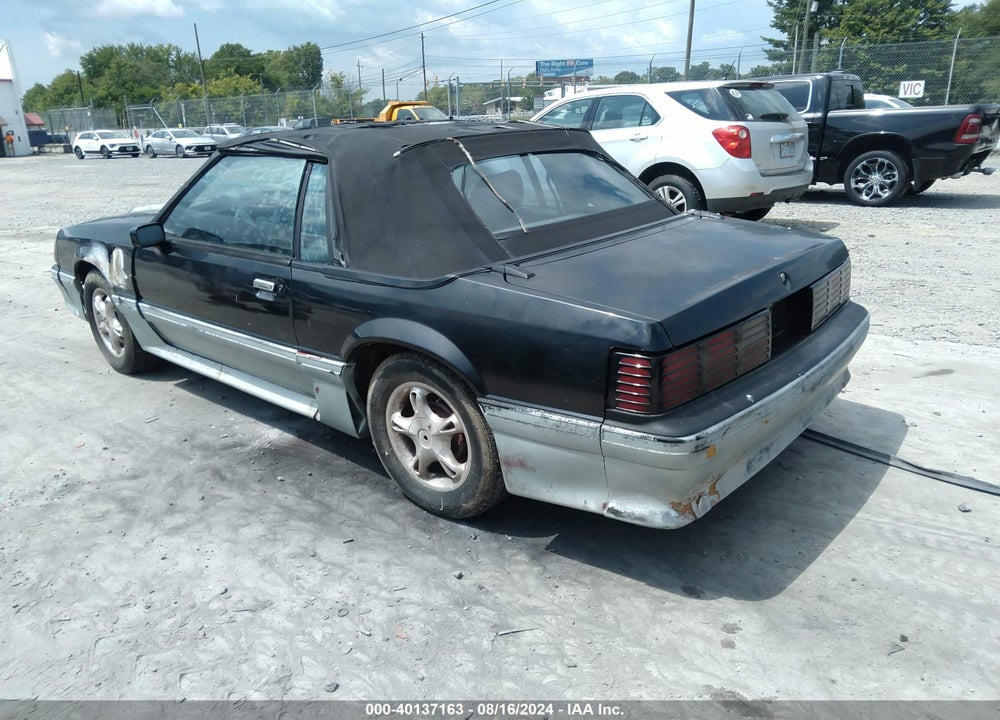 1989 FORD MUSTANG GT/COBRA GT VIN: 1FABP45E8KF235123