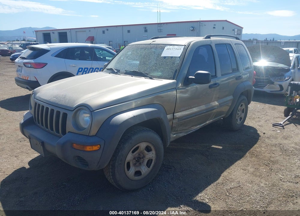 2003 JEEP LIBERTY SPORT VIN: 1J4GL48K73W618138