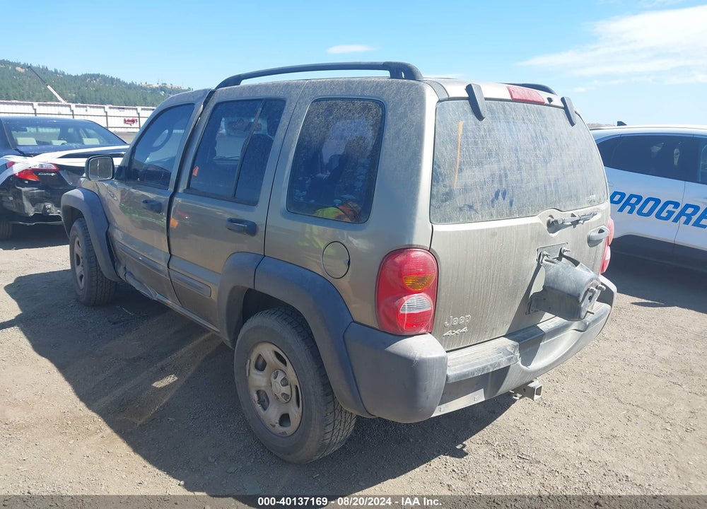 2003 JEEP LIBERTY SPORT VIN: 1J4GL48K73W618138