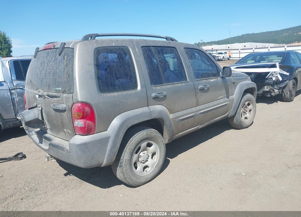 2003 JEEP LIBERTY SPORT VIN: 1J4GL48K73W618138