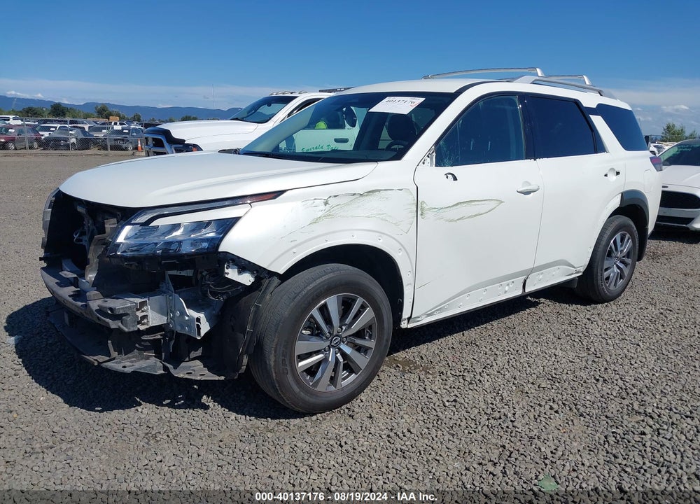 2022 NISSAN PATHFINDER SL 4WD VIN: 5N1DR3CC2NC243681