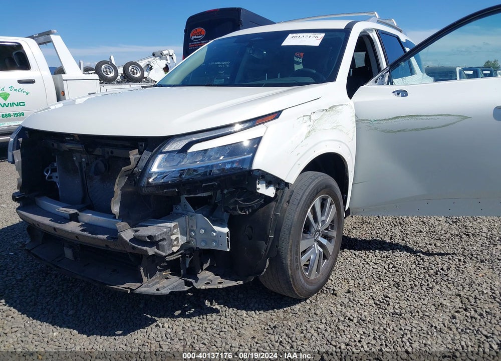2022 NISSAN PATHFINDER SL 4WD VIN: 5N1DR3CC2NC243681