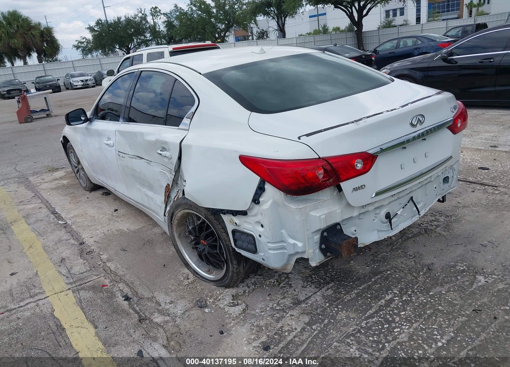 2015 INFINITI Q50 VIN: JN1BV7AR7FM424053