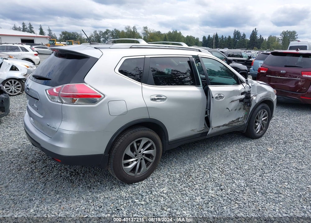 2015 NISSAN ROGUE SL VIN: 5N1AT2MV7FC846450