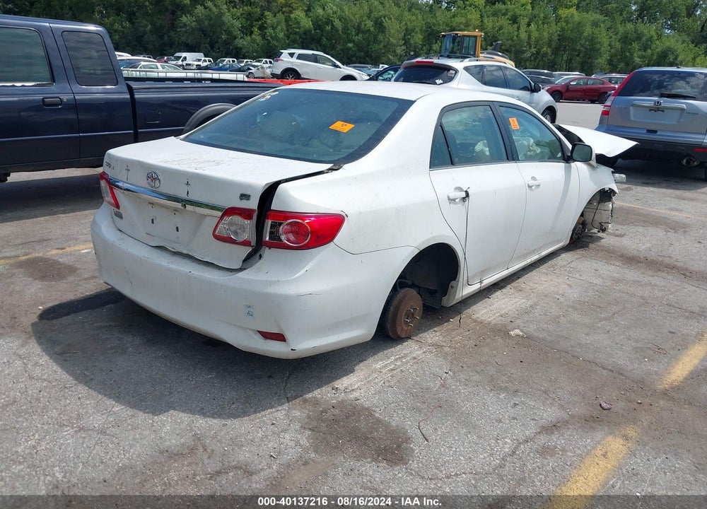 2013 TOYOTA COROLLA LE VIN: 2T1BU4EE2DC977998
