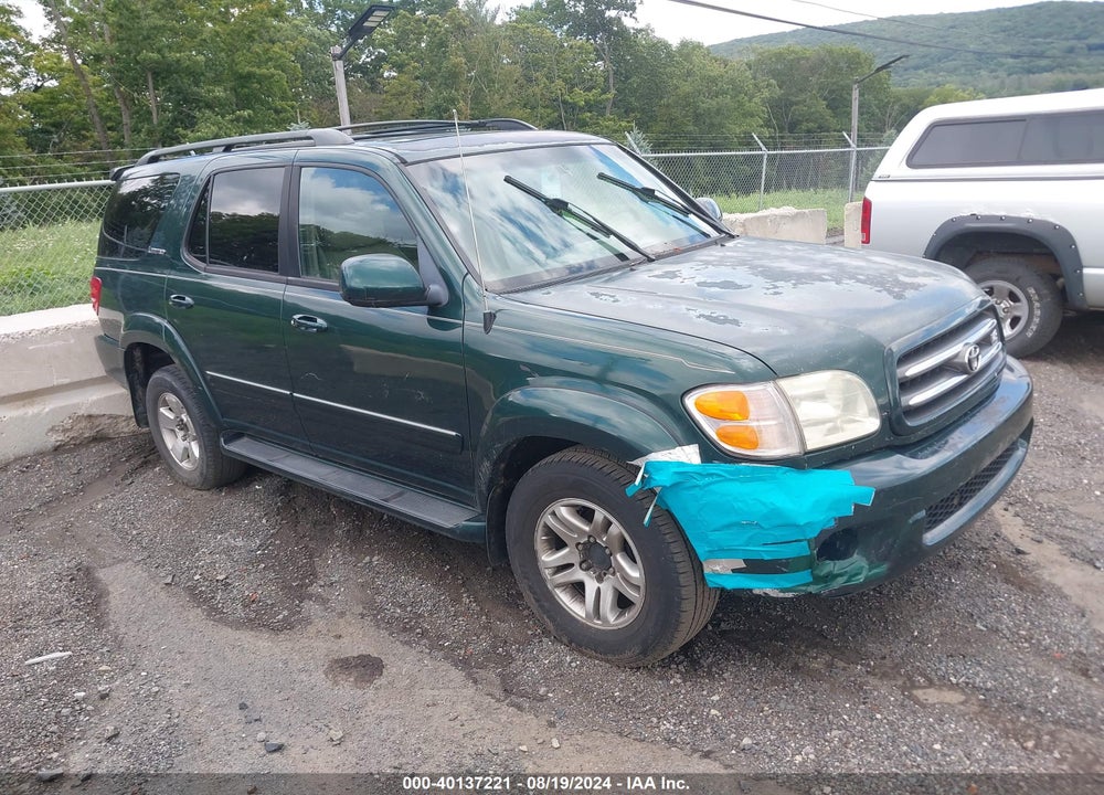 2003 TOYOTA SEQUOIA LIMITED VIN: 5TDBT48A33S195517