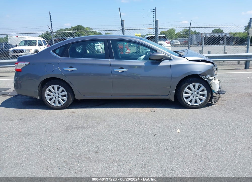 2015 NISSAN SENTRA SV VIN: 3N1AB7AP5FY374673