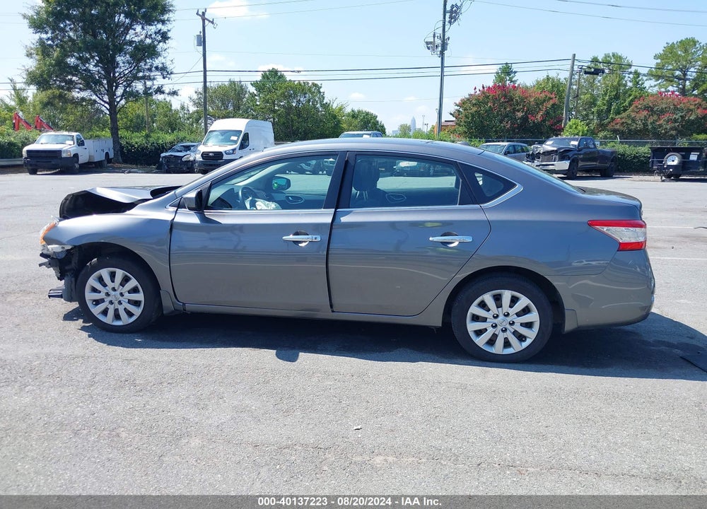 2015 NISSAN SENTRA SV VIN: 3N1AB7AP5FY374673