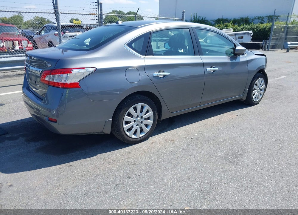 2015 NISSAN SENTRA SV VIN: 3N1AB7AP5FY374673