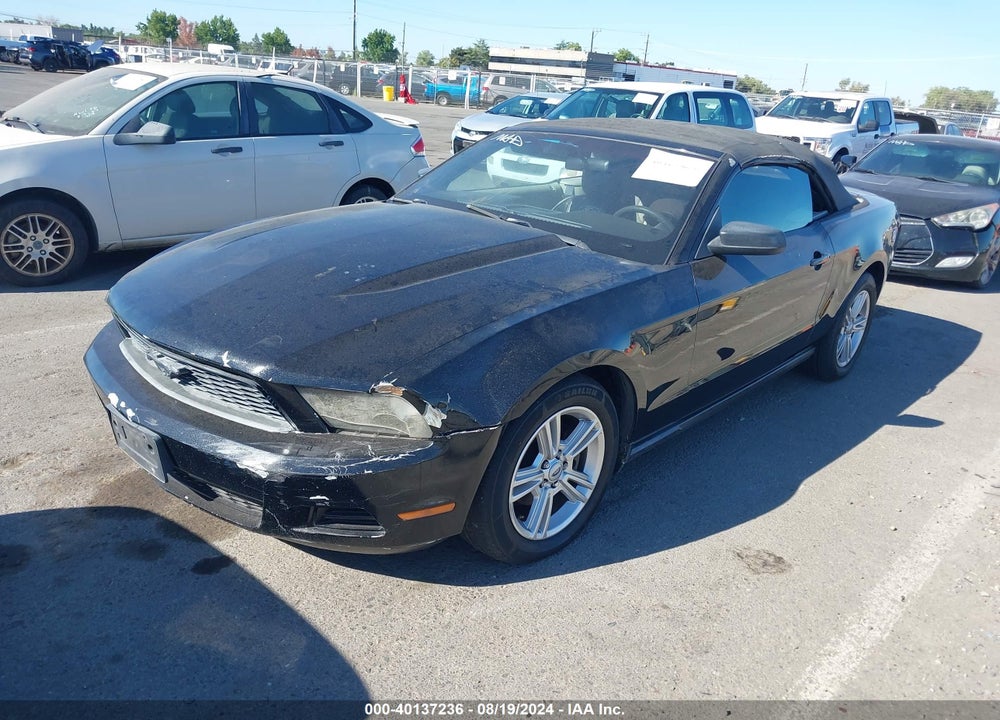 2010 FORD MUSTANG V6/V6 PREMIUM VIN: 1ZVBP8EN3A5142576