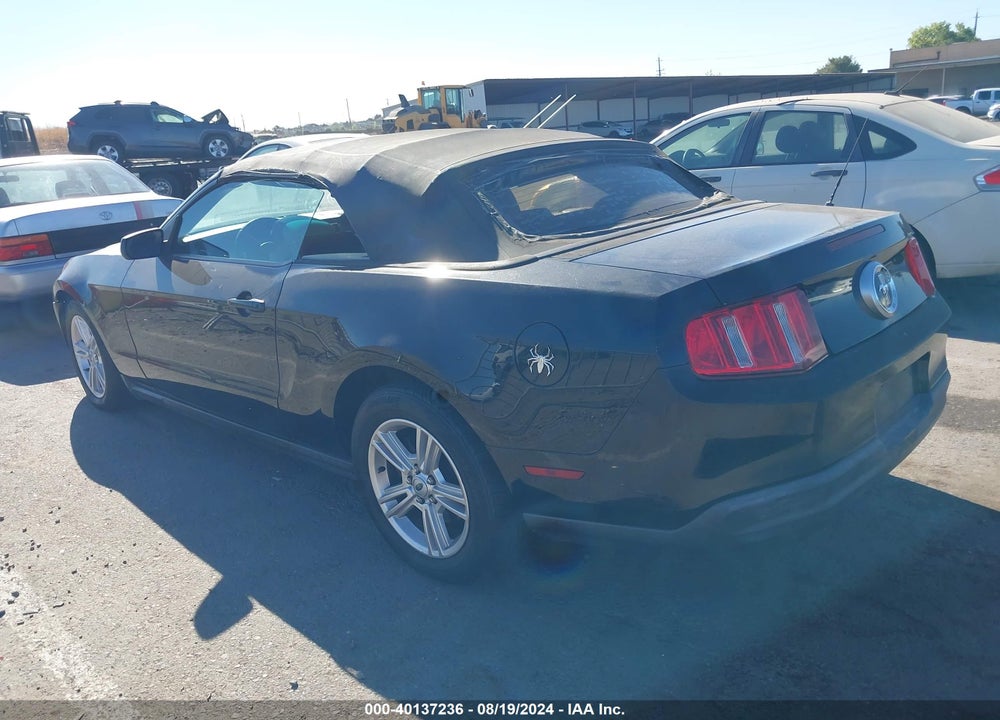 2010 FORD MUSTANG V6/V6 PREMIUM VIN: 1ZVBP8EN3A5142576