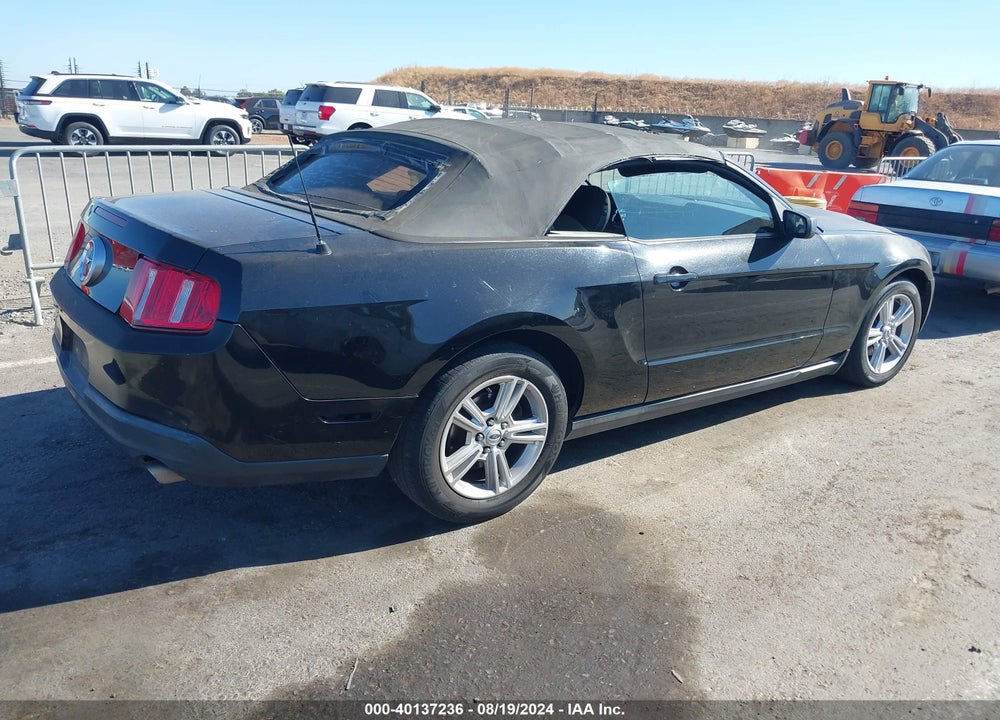 2010 FORD MUSTANG V6/V6 PREMIUM VIN: 1ZVBP8EN3A5142576