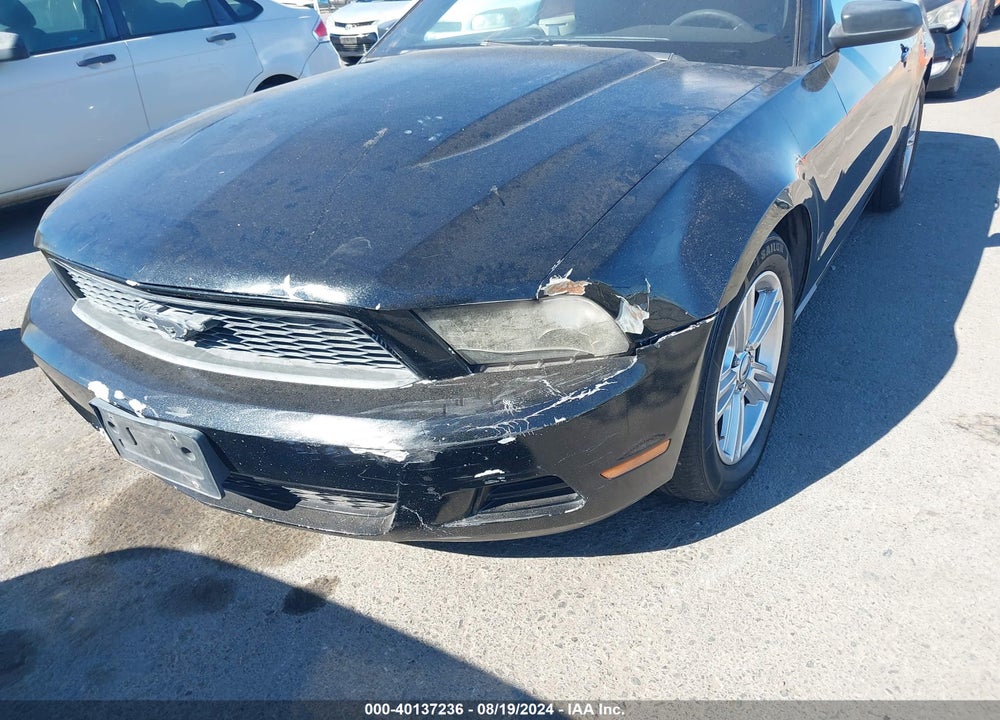 2010 FORD MUSTANG V6/V6 PREMIUM VIN: 1ZVBP8EN3A5142576