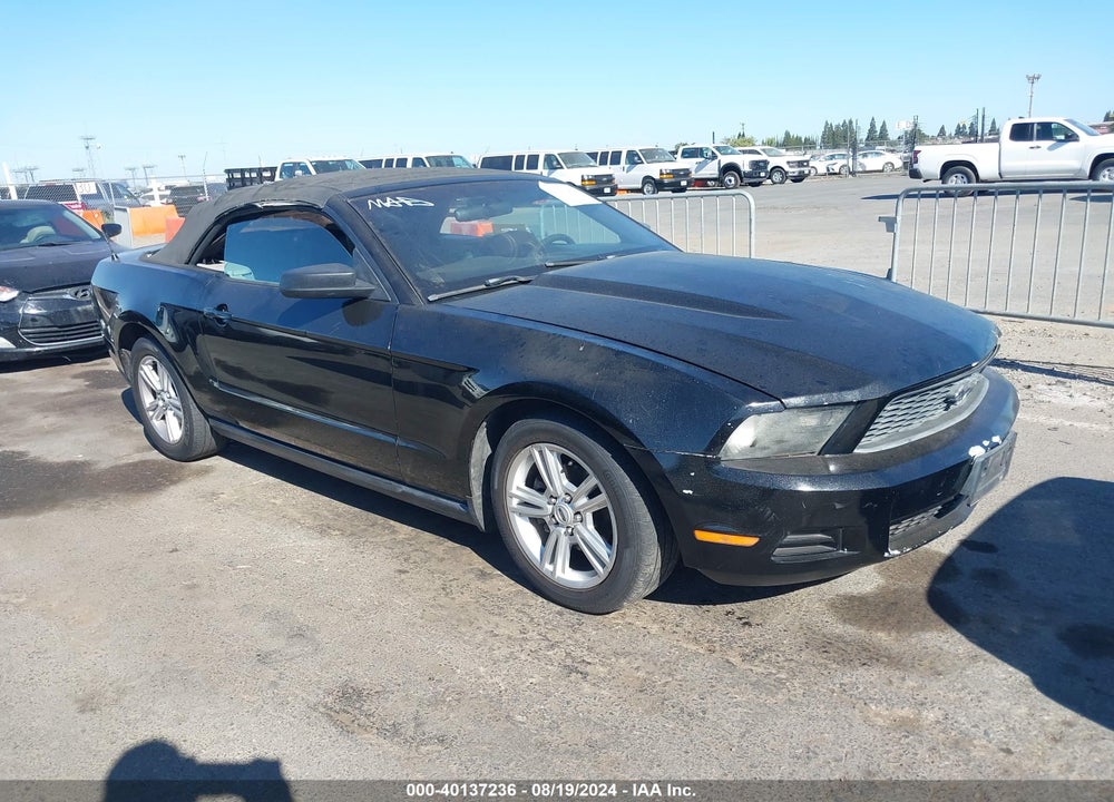 2010 FORD MUSTANG V6/V6 PREMIUM VIN: 1ZVBP8EN3A5142576