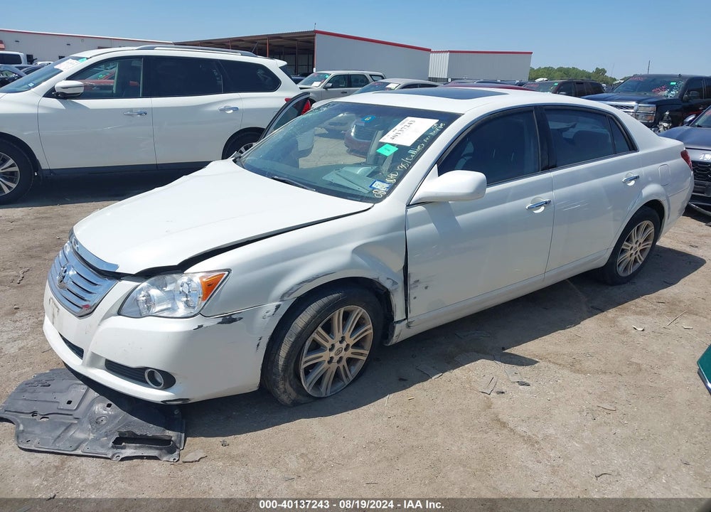 2008 TOYOTA AVALON LIMITED VIN: 4T1BK36B98U313612