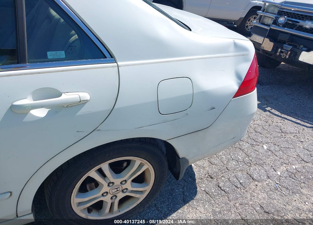 2006 HONDA ACCORD VIN: 1HGCM56386A018332