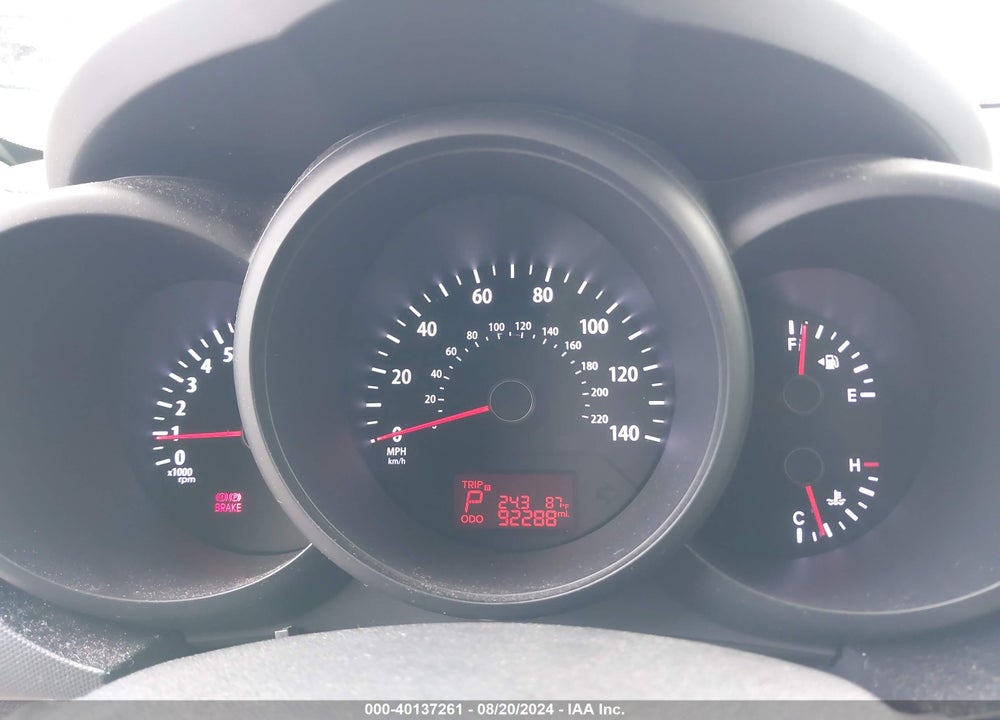 2013 KIA SOUL VIN: KNDJT2A51D7619799