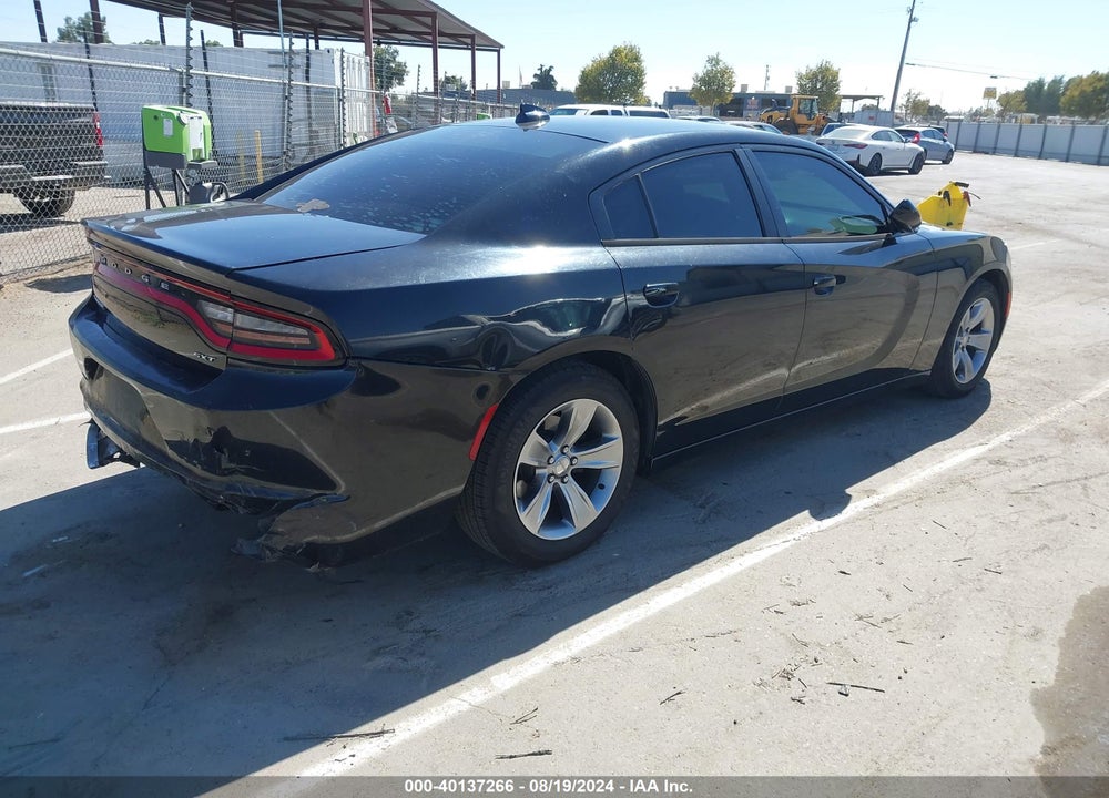 2016 DODGE CHARGER SXT VIN: 2C3CDXHG3GH179270