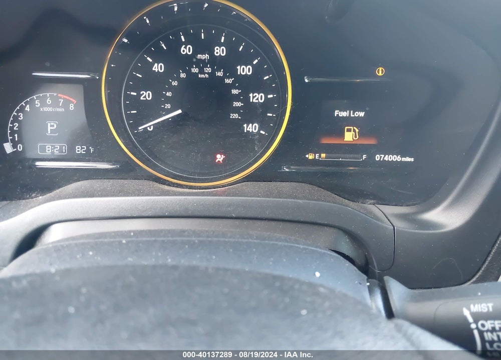 2019 HONDA HR-V EX VIN: 3CZRU6H56KM737650