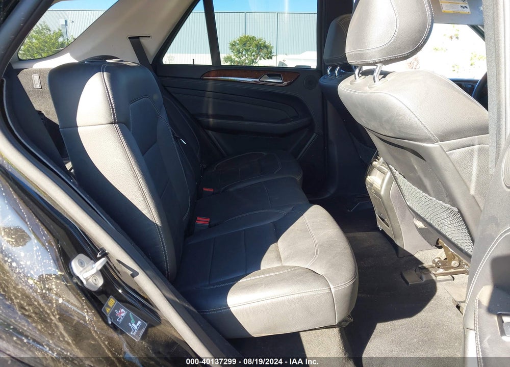 2015 MERCEDES-BENZ ML 400 4MATIC VIN: 4JGDA5GBXFA501091