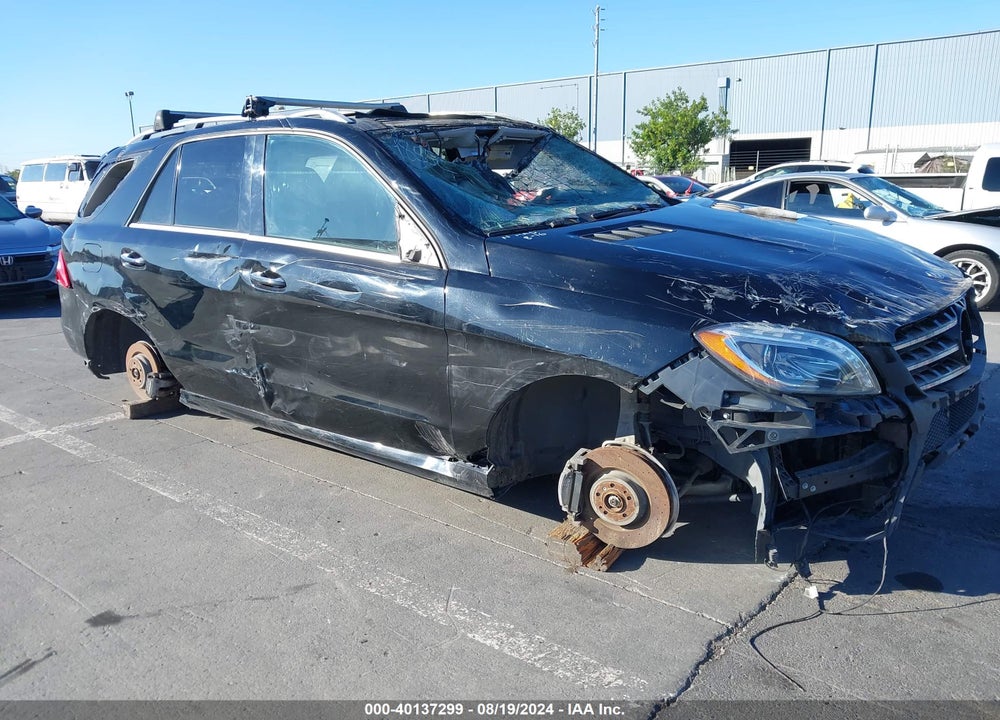 2015 MERCEDES-BENZ ML 400 4MATIC VIN: 4JGDA5GBXFA501091