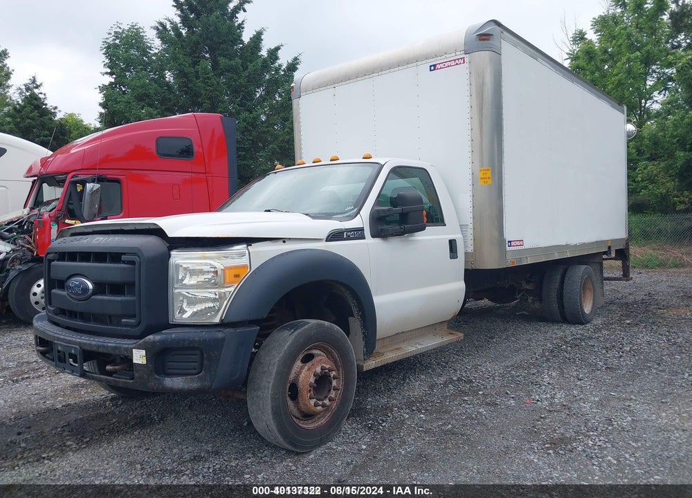 2012 FORD F-450 CHASSIS XL VIN: 1FDUF4GY9CEC50391
