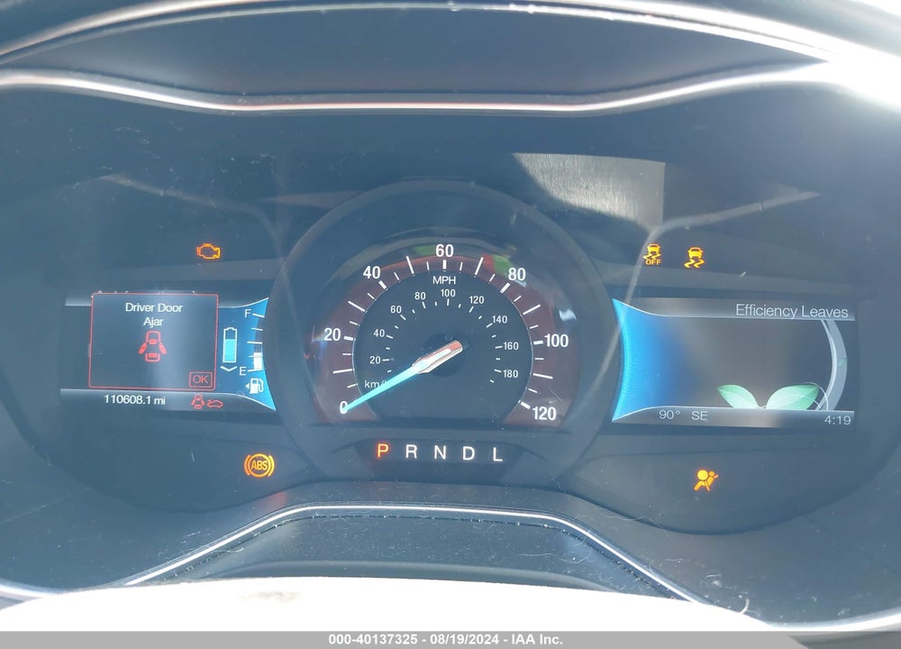 2014 FORD FUSION HYBRID SE VIN: 3FA6P0LU6ER177380