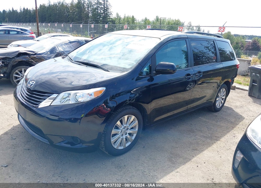 2015 TOYOTA SIENNA LE 7 PASSENGER VIN: 5TDJK3DC6FS111923