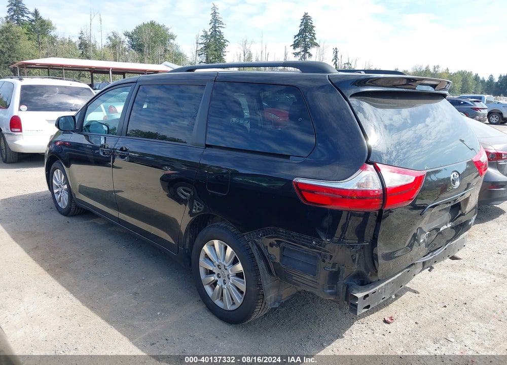 2015 TOYOTA SIENNA LE 7 PASSENGER VIN: 5TDJK3DC6FS111923