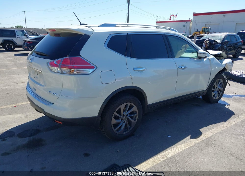 2016 NISSAN ROGUE SL VIN: KNMAT2MV4GP728242