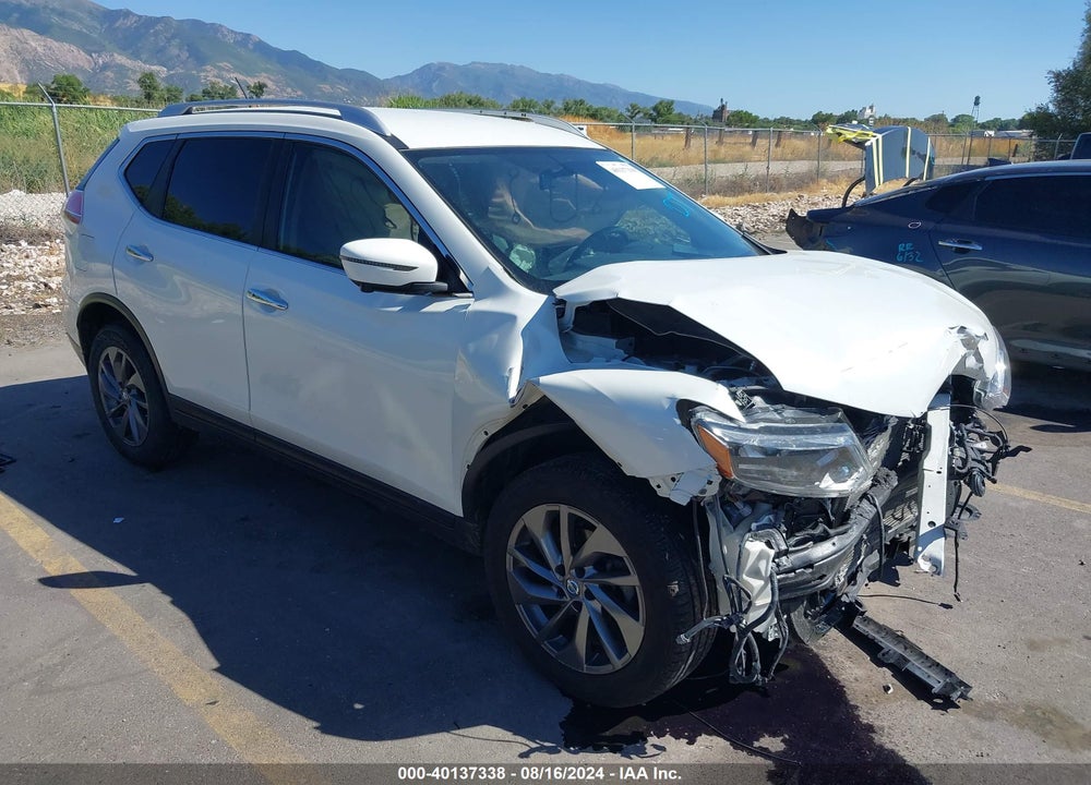 2016 NISSAN ROGUE SL VIN: KNMAT2MV4GP728242