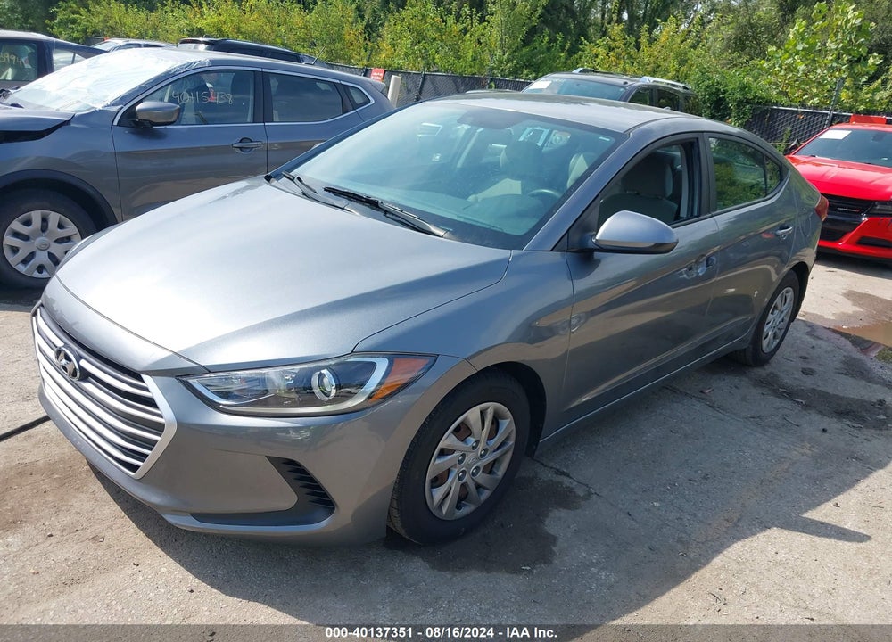 2017 HYUNDAI ELANTRA SE VIN: KMHD74LF5HU117903