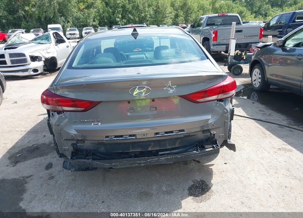 2017 HYUNDAI ELANTRA SE VIN: KMHD74LF5HU117903