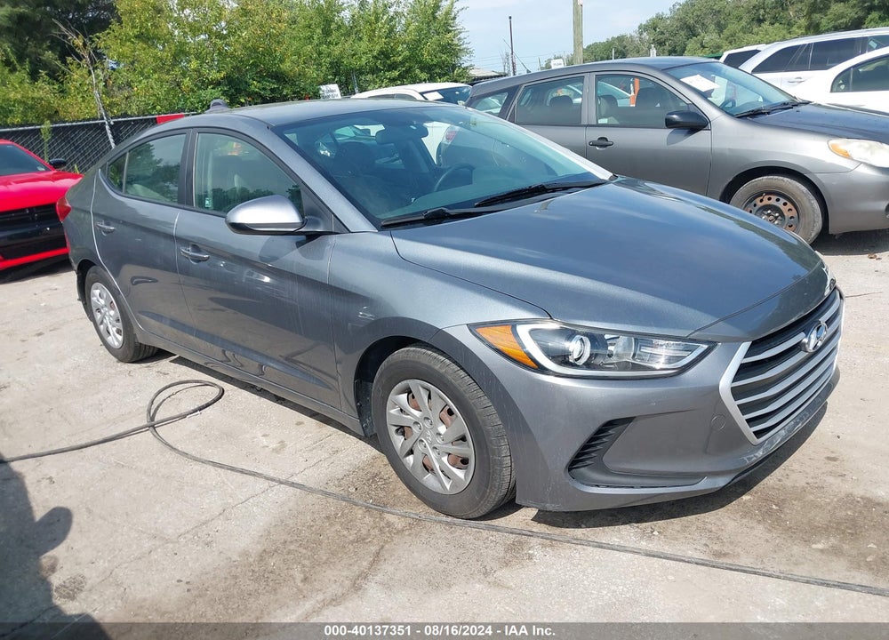 2017 HYUNDAI ELANTRA SE VIN: KMHD74LF5HU117903