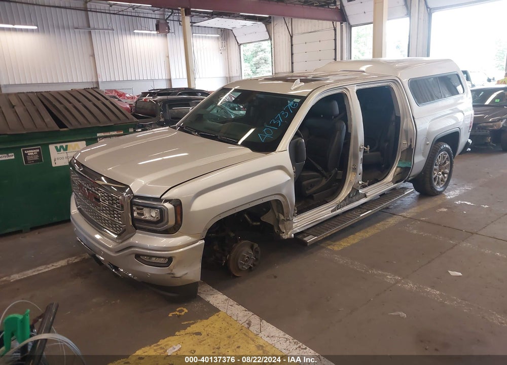 2017 GMC SIERRA 1500 DENALI VIN: 3GTU2PEJ7HG460298