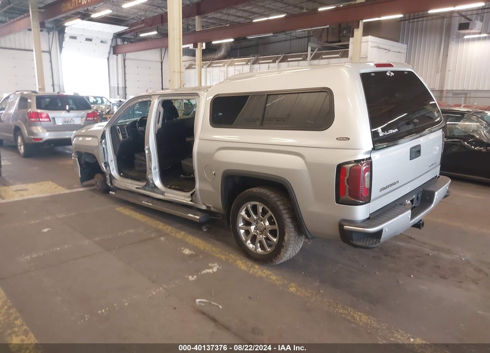 2017 GMC SIERRA 1500 DENALI VIN: 3GTU2PEJ7HG460298