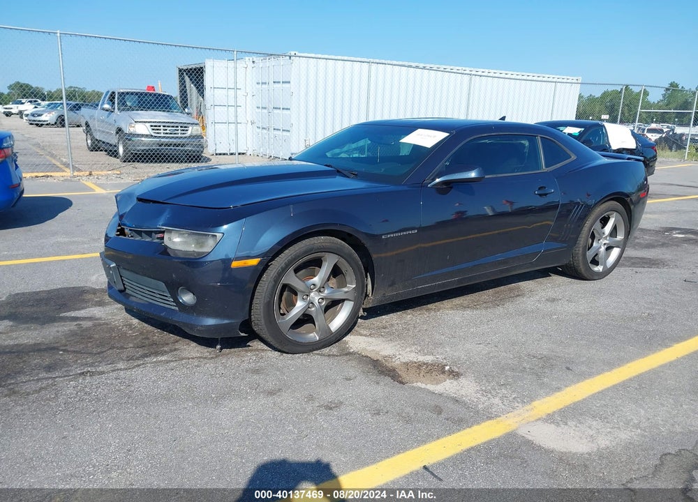 2014 CHEVROLET CAMARO 2LT VIN: 2G1FC1E35E9143798