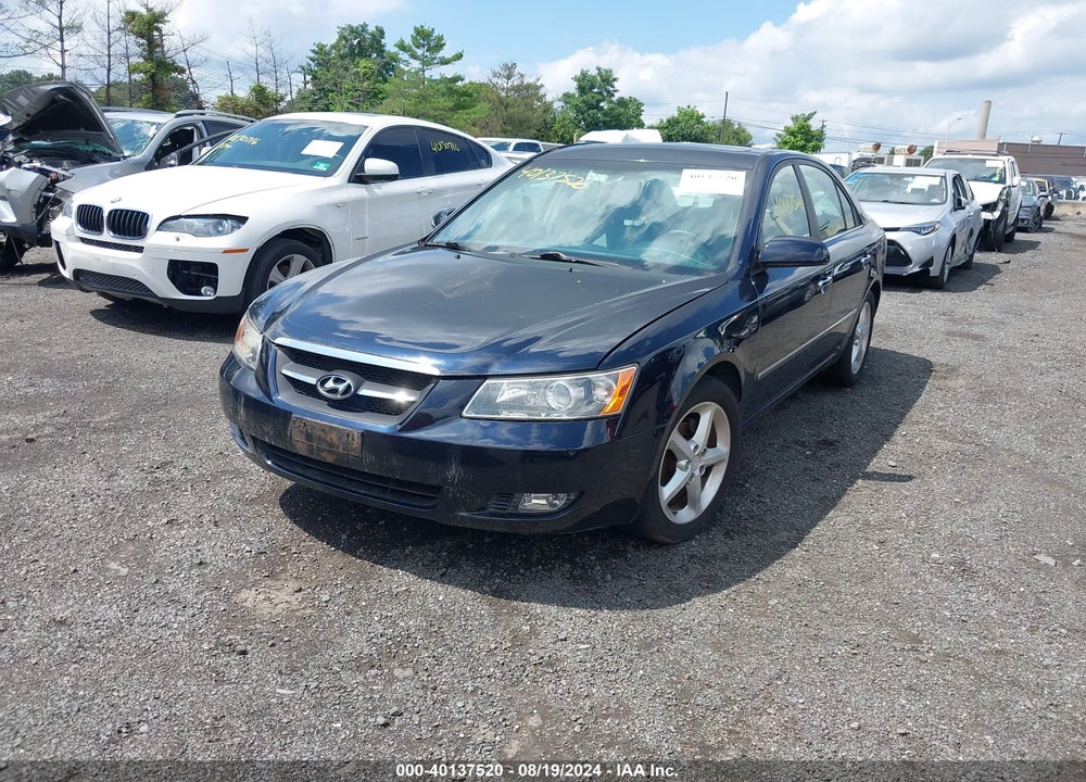 2008 HYUNDAI SONATA LIMITED/SE VIN: 5NPEU46C98H346341