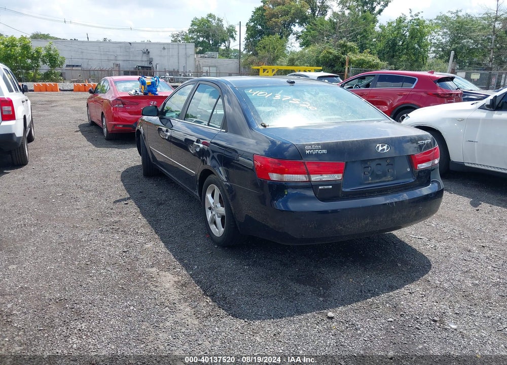 2008 HYUNDAI SONATA LIMITED/SE VIN: 5NPEU46C98H346341