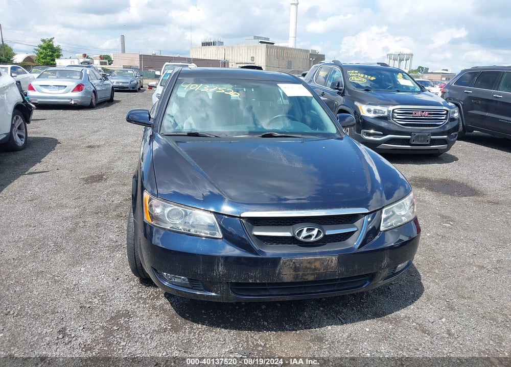 2008 HYUNDAI SONATA LIMITED/SE VIN: 5NPEU46C98H346341