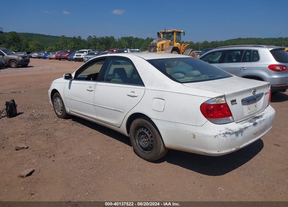 2005 TOYOTA CAMRY LE VIN: 4T1BE32K05U023719