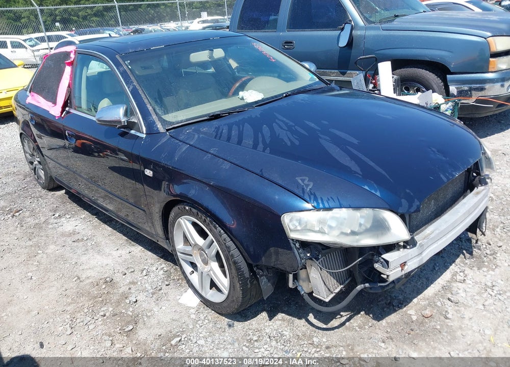 2008 AUDI A4 2.0T/2.0T SPECIAL EDITION VIN: WAUDF78E98A168389