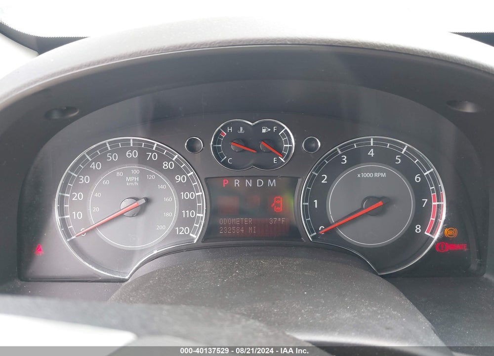 2008 SUZUKI XL7 PREMIUM VIN: 2S3DA217886101541