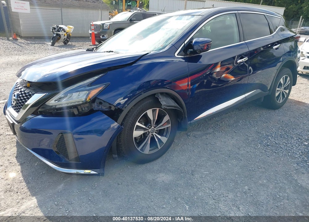 2020 NISSAN MURANO VIN: 5N1AZ2AJ2LN142656
