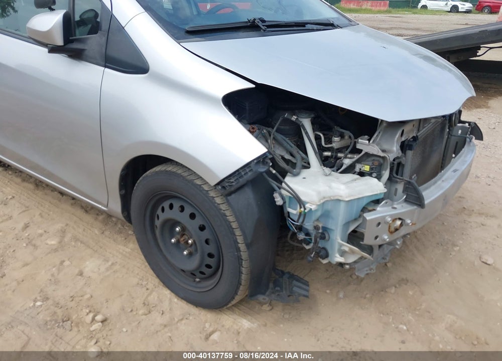 2012 TOYOTA YARIS LE VIN: JTDKTUD37CD505994