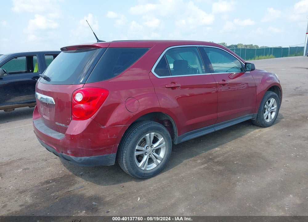 2010 CHEVROLET EQUINOX LS VIN: 2CNFLCEW7A6405499