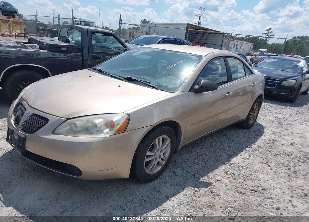 2006 PONTIAC G6 VIN: 1G2ZG558164221949