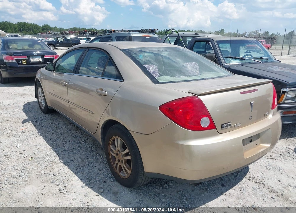2006 PONTIAC G6 VIN: 1G2ZG558164221949