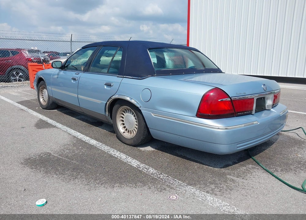 2002 MERCURY GRAND MARQUIS LS VIN: 2MEFM75W62X630208