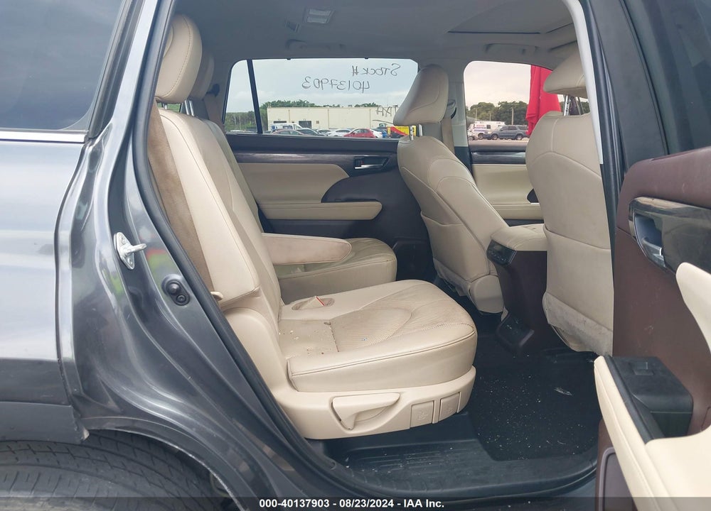 2020 TOYOTA HIGHLANDER LIMITED VIN: 5TDYZRAH8LS015512